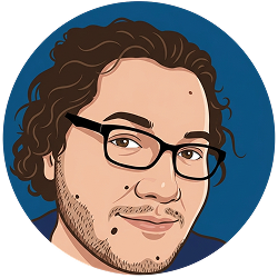 Illustrated portrait of Peter Jevtic